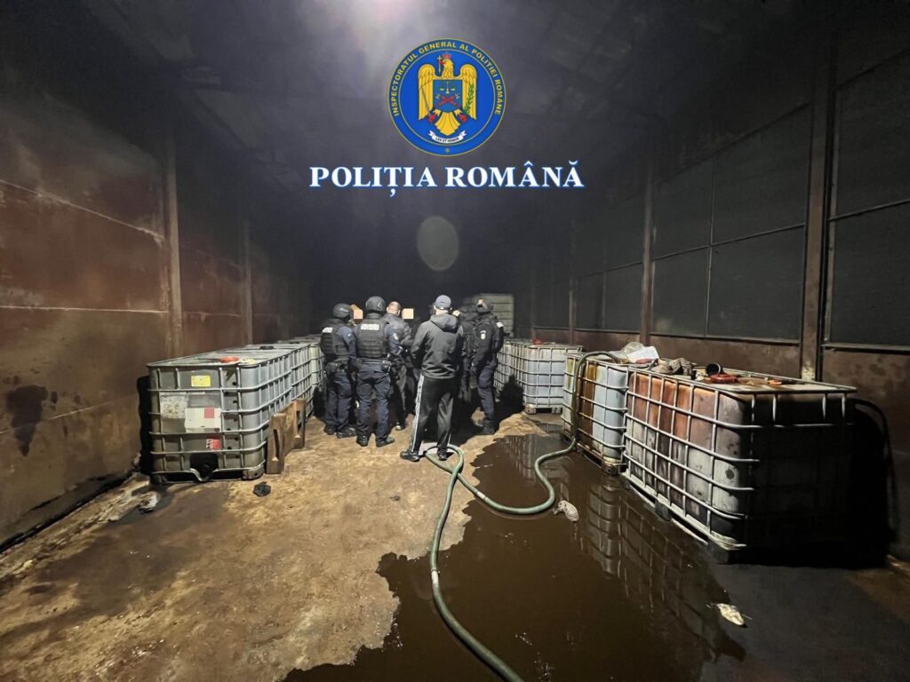 Grup specializat în furt de țiței, destructurat de polițiștii de criminalitate organizată din Vâlcea